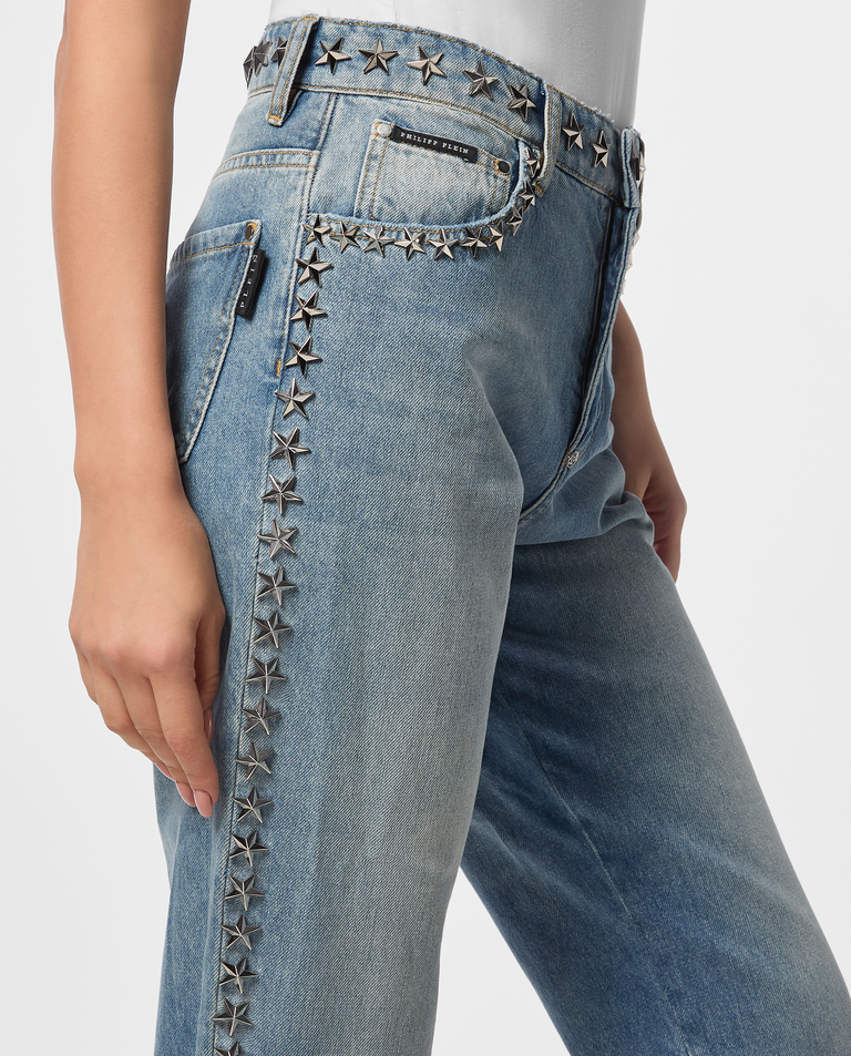 Spodnie jeansowe Mom Fit - Image #3