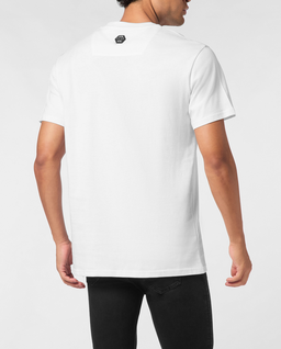 Biały t-shirt Crystal Skull - Image #2