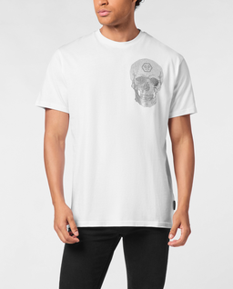 Biały t-shirt Crystal Skull - Image #0