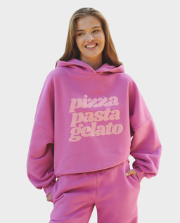 Różowa bluza Pizza Pasta Gelato - Image #0
