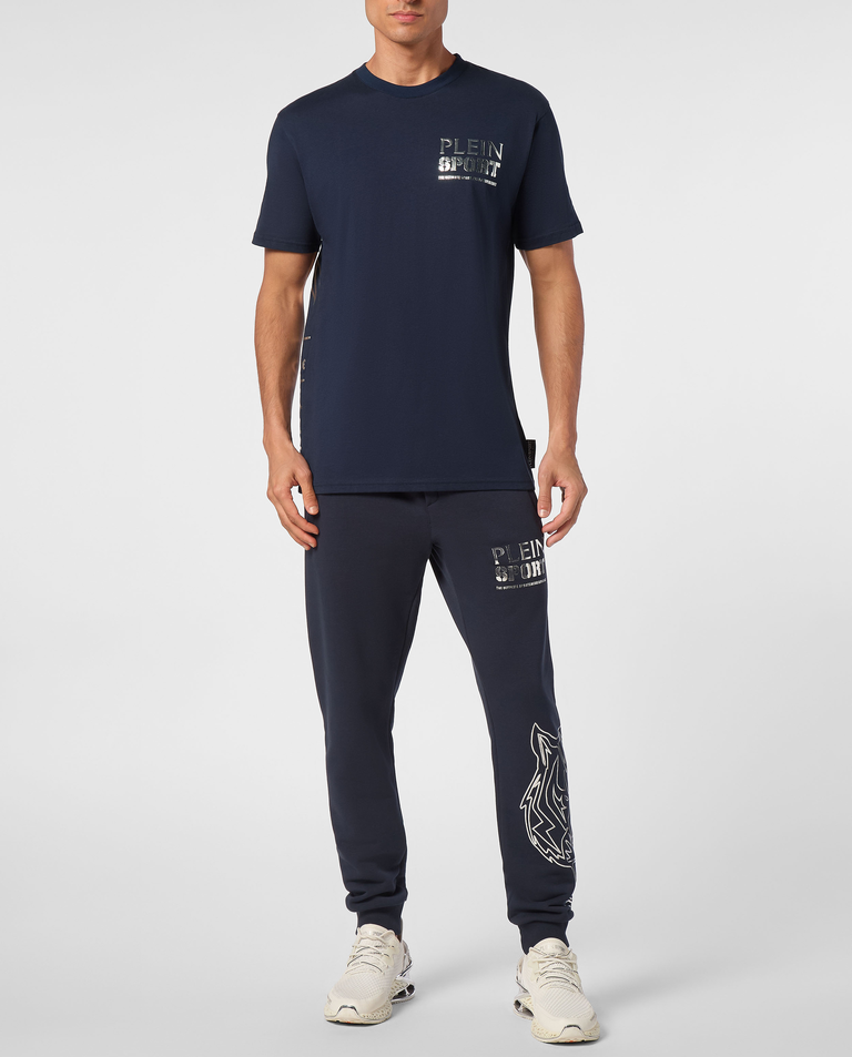 Granatowa koszulka Regular Fit - Image #2