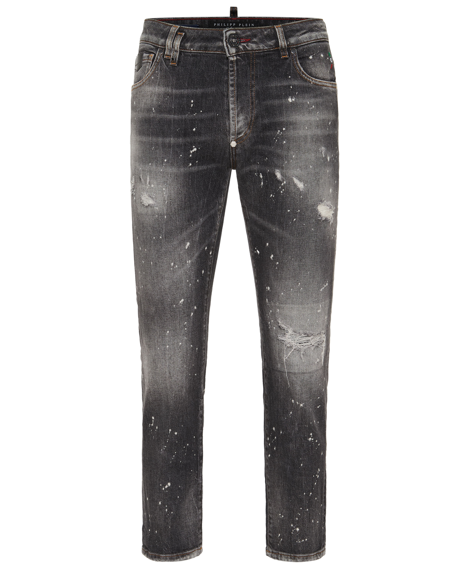 Czarne jeansy Skinny Fit PP - Image #1