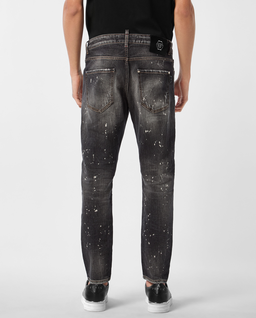 Czarne jeansy Skinny Fit PP - Image #3