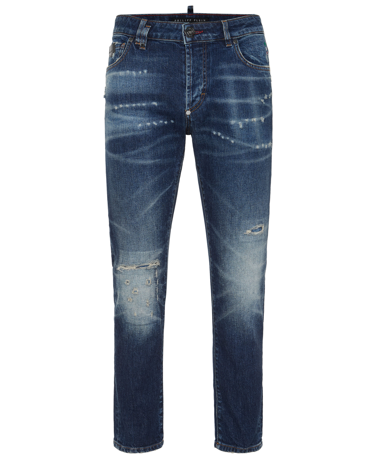Granatowe jeansy Skinny Fit PP - Image #1
