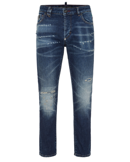 Granatowe jeansy Skinny Fit PP - Image #1