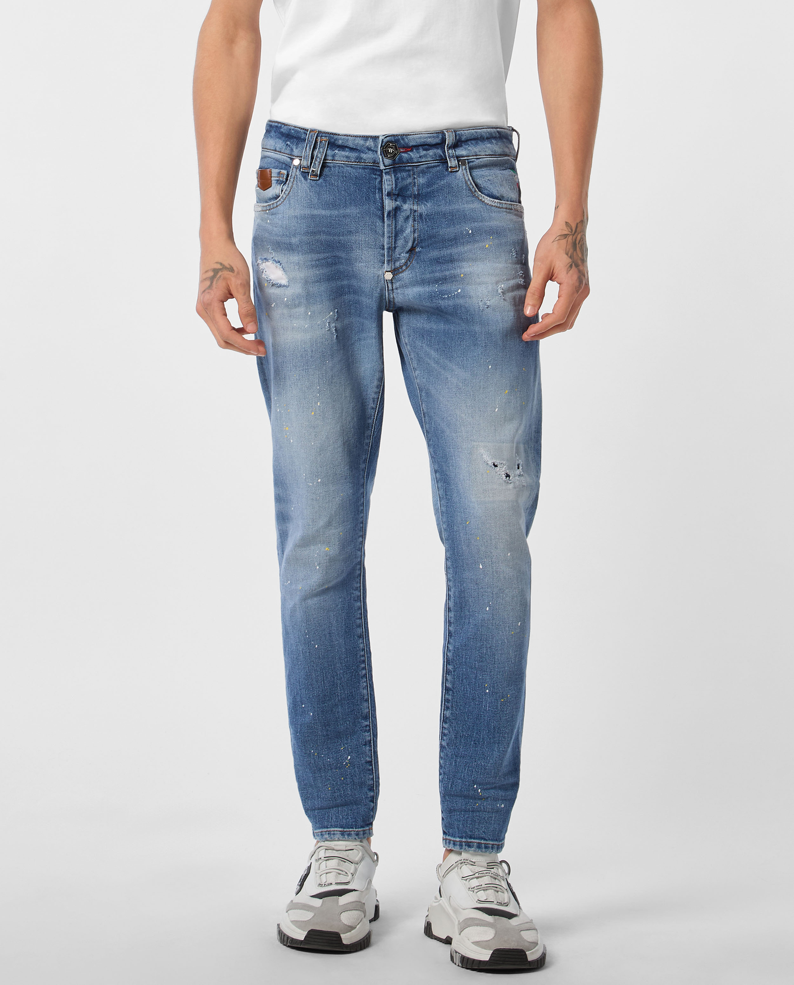 Niebieskie jeansy Skinny Fit PP - Image #0