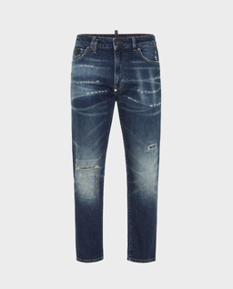 Granatowe jeansy Detroit Fit - Image #0