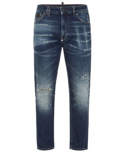 Granatowe jeansy Detroit Fit - Image #1