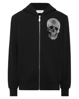 Czarna bluza z kapturem Crystal Skull - Image #1
