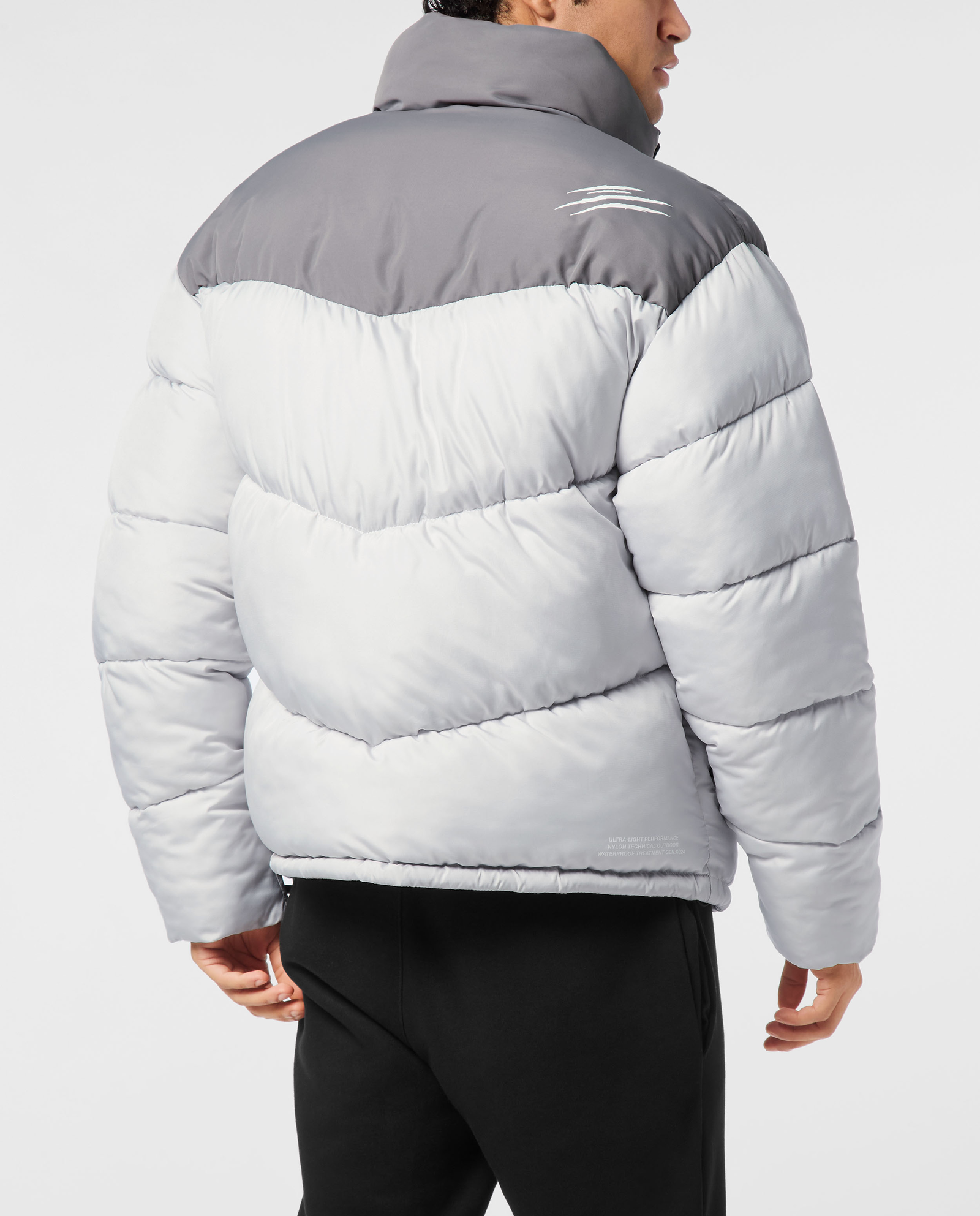 Szara kurtka puchowa - Image #1