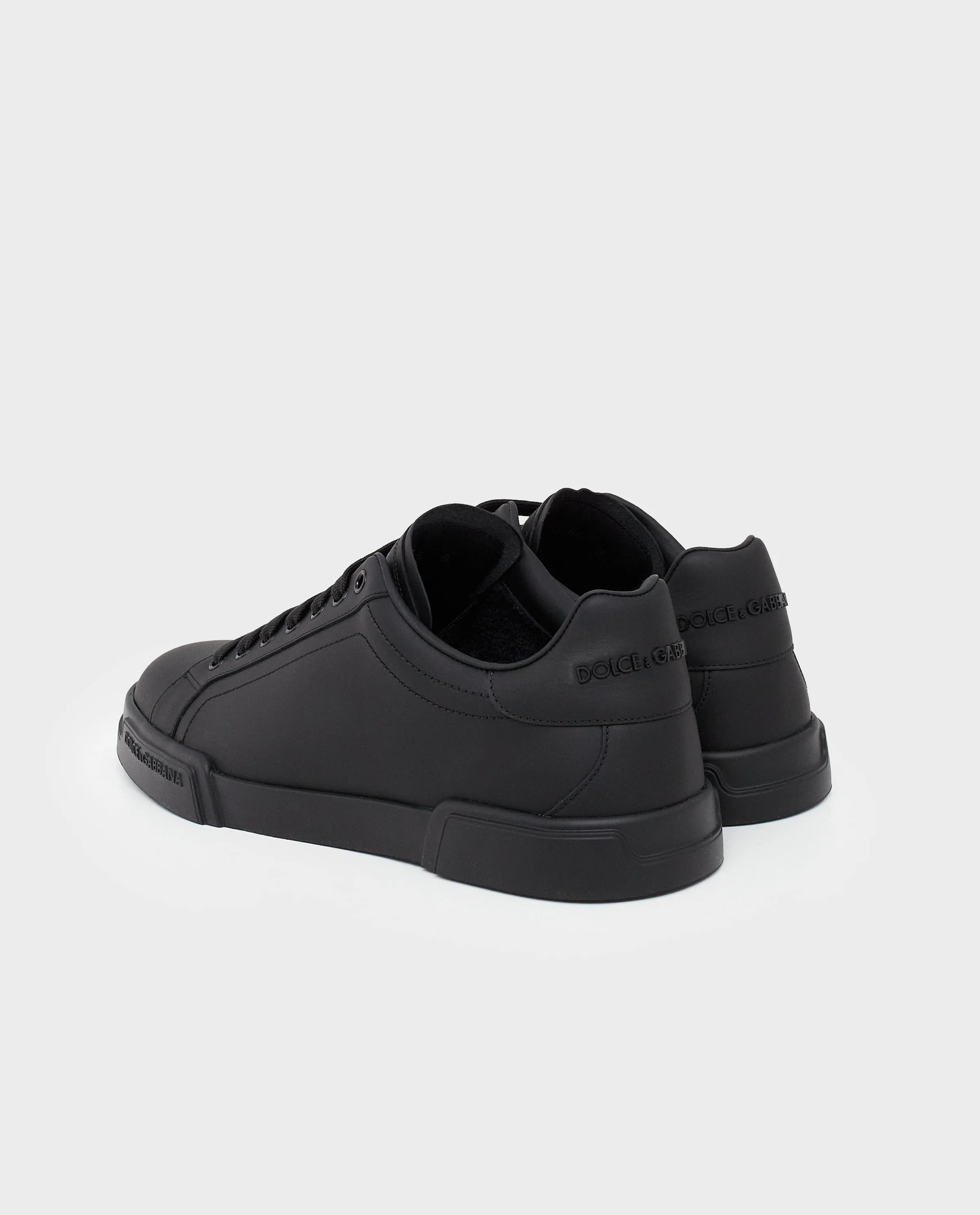 Czarne sneakersy Portofino - Image #2