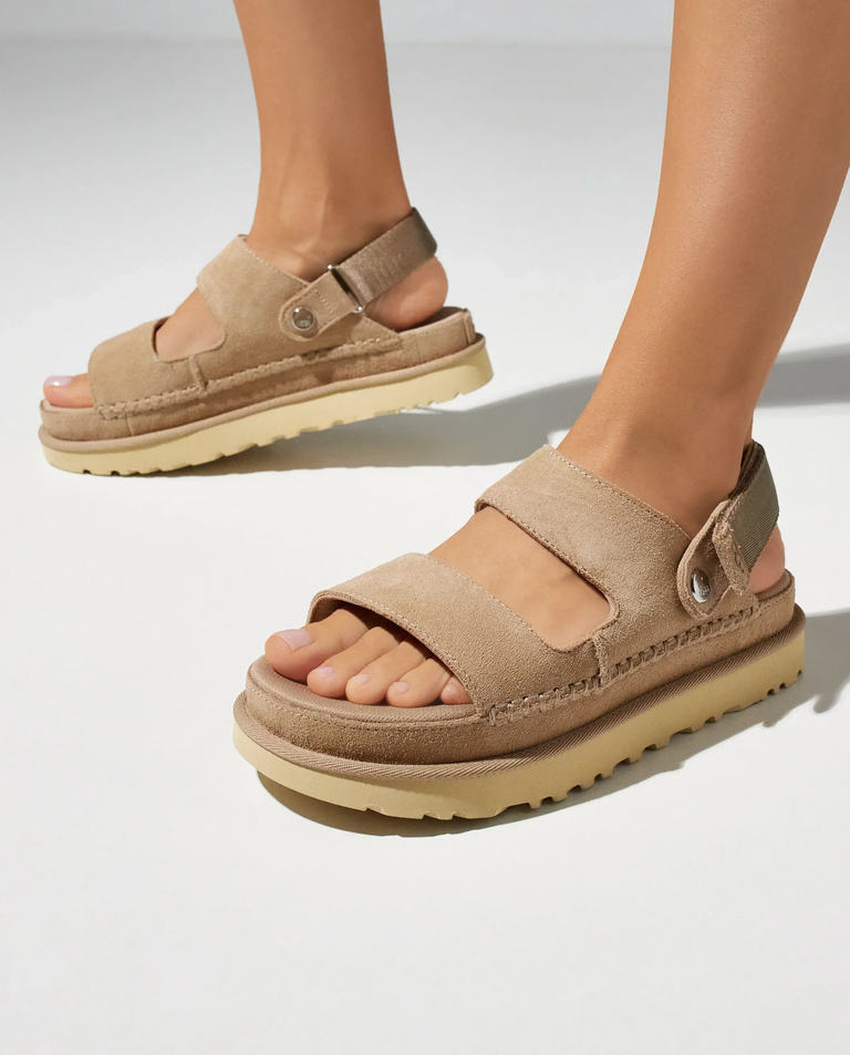 Beżowe sandały Goldenstar Glide