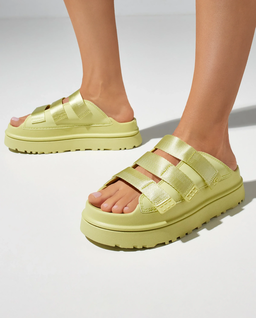 Zielone sandały na rzepy - Image #0