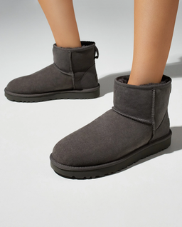 Szare śniegowce Classic Mini II - Image #0