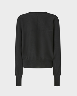 Czarny sweter z logo Lanzarote - Image #1