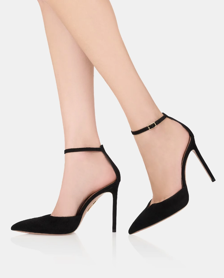 Zamszowe szpilki Alex D'Orsay 105