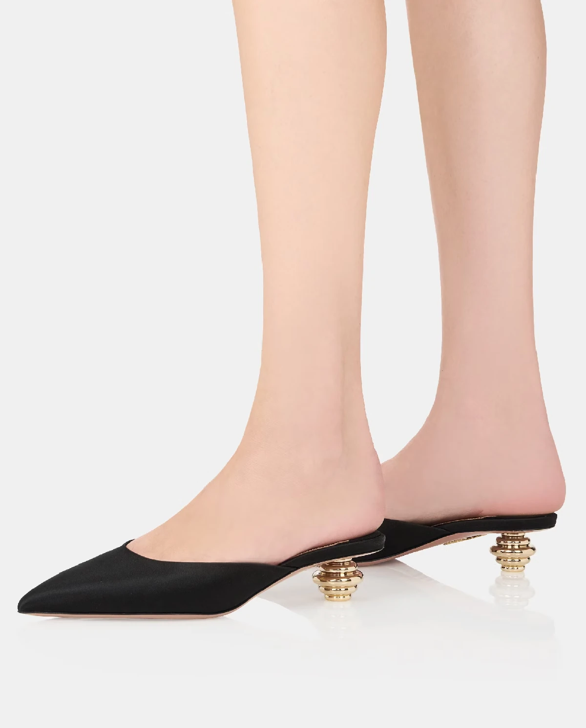 Czarne mule Alex Jewel 35 - Image #1