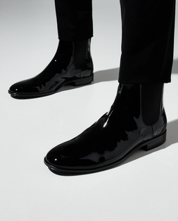 Czarne sztyblety Alain - Image #0