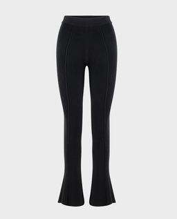 Czarne dzianinowe spodnie - Image #3