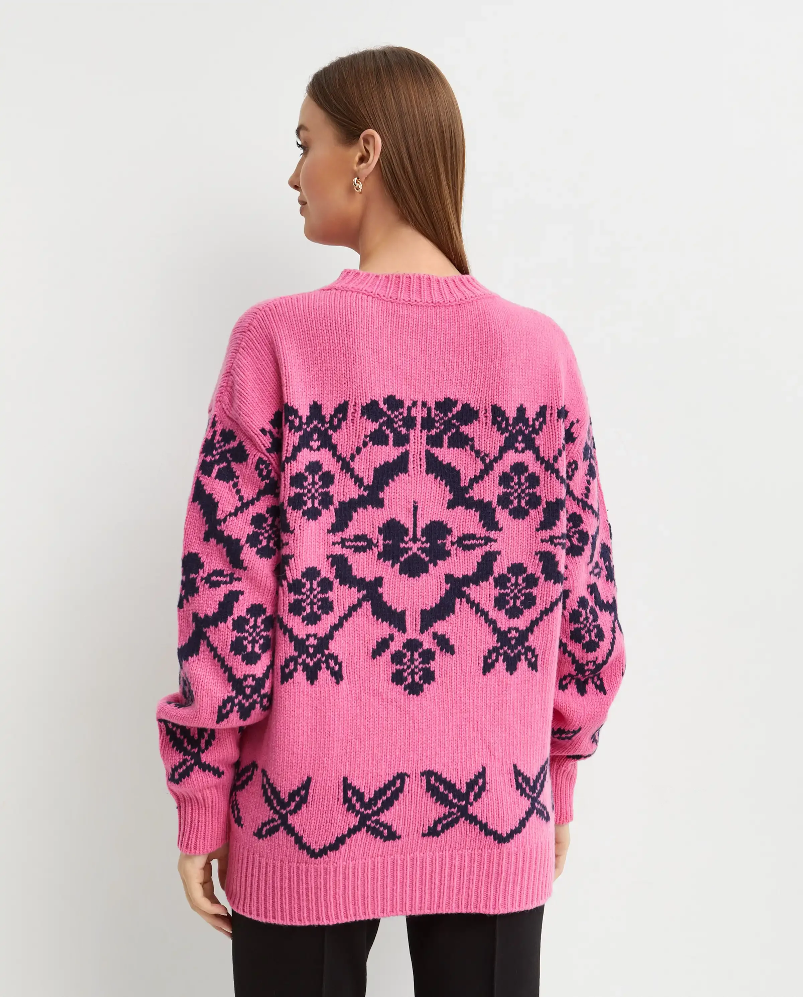 Różowy sweter Georgia - Image #3