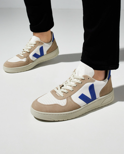 Skórzane sneakersy  V-10 - Image #0