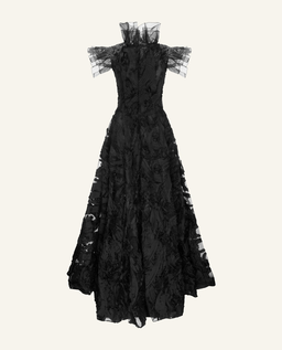 Długa sukienka w kształcie litery A - Image #10