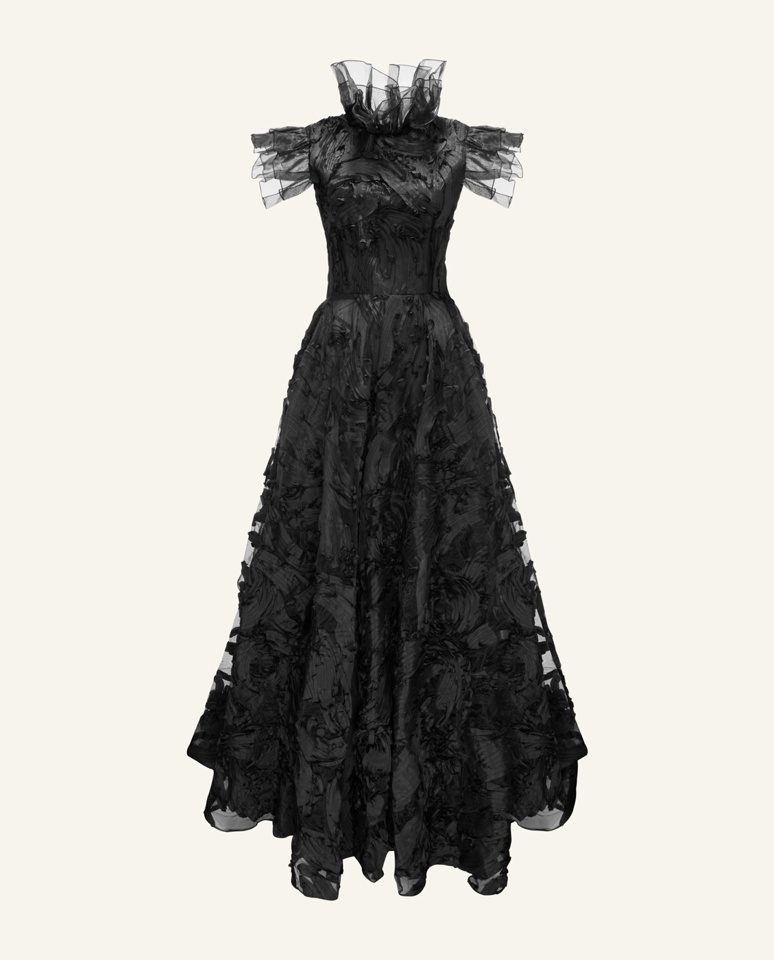 Długa sukienka w kształcie litery A - Image #9