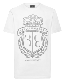 Biała koszulka SS Crest - Image #1