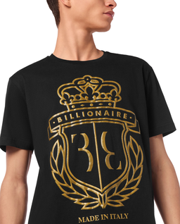 Czarna koszulka SS Crest - Image #4