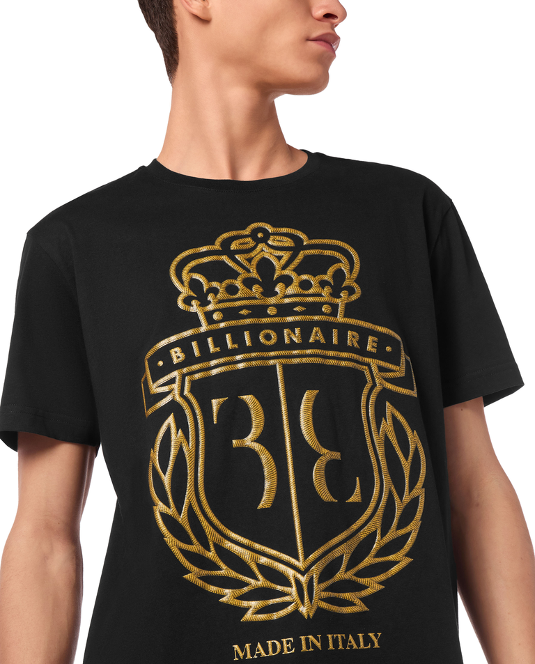 Czarna koszulka SS Crest - Image #4