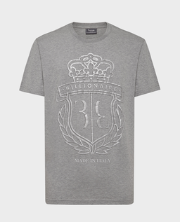 Szara koszulka SS Crest - Image #0