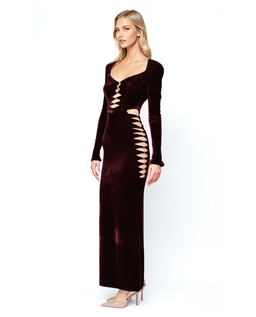 Brązowa sukienka Glam Witch - Image #2