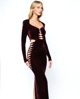 Brązowa sukienka Glam Witch - Image #3