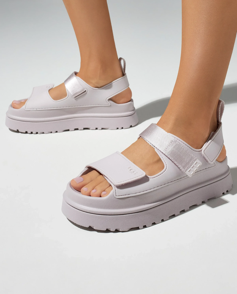 Różowe sandały Goldenglow