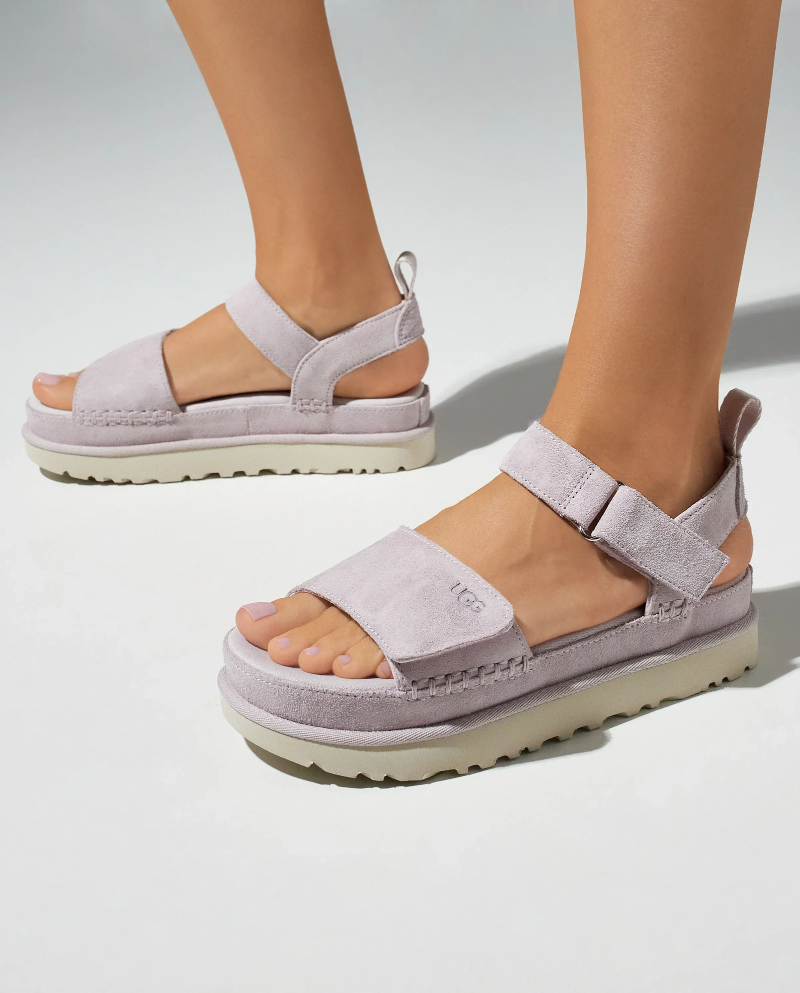 Różowe sandały Goldenstar - Image #1