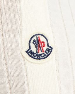 Biały prążkowany golf - Image #4