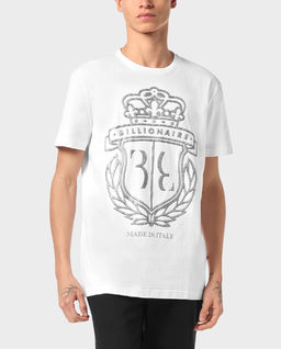 Biała koszulka SS Crest - Image #0