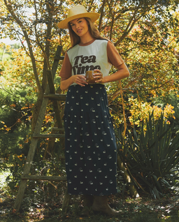 Kremowy t-shirt Tea Time - Image #1