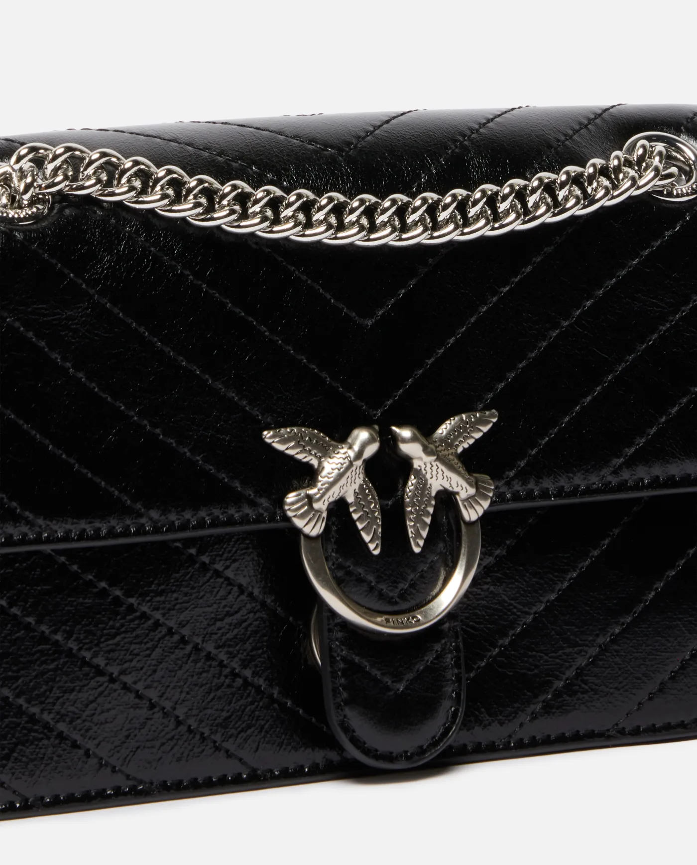 Czarna torebka Mini Love Bag One Light - Image #2