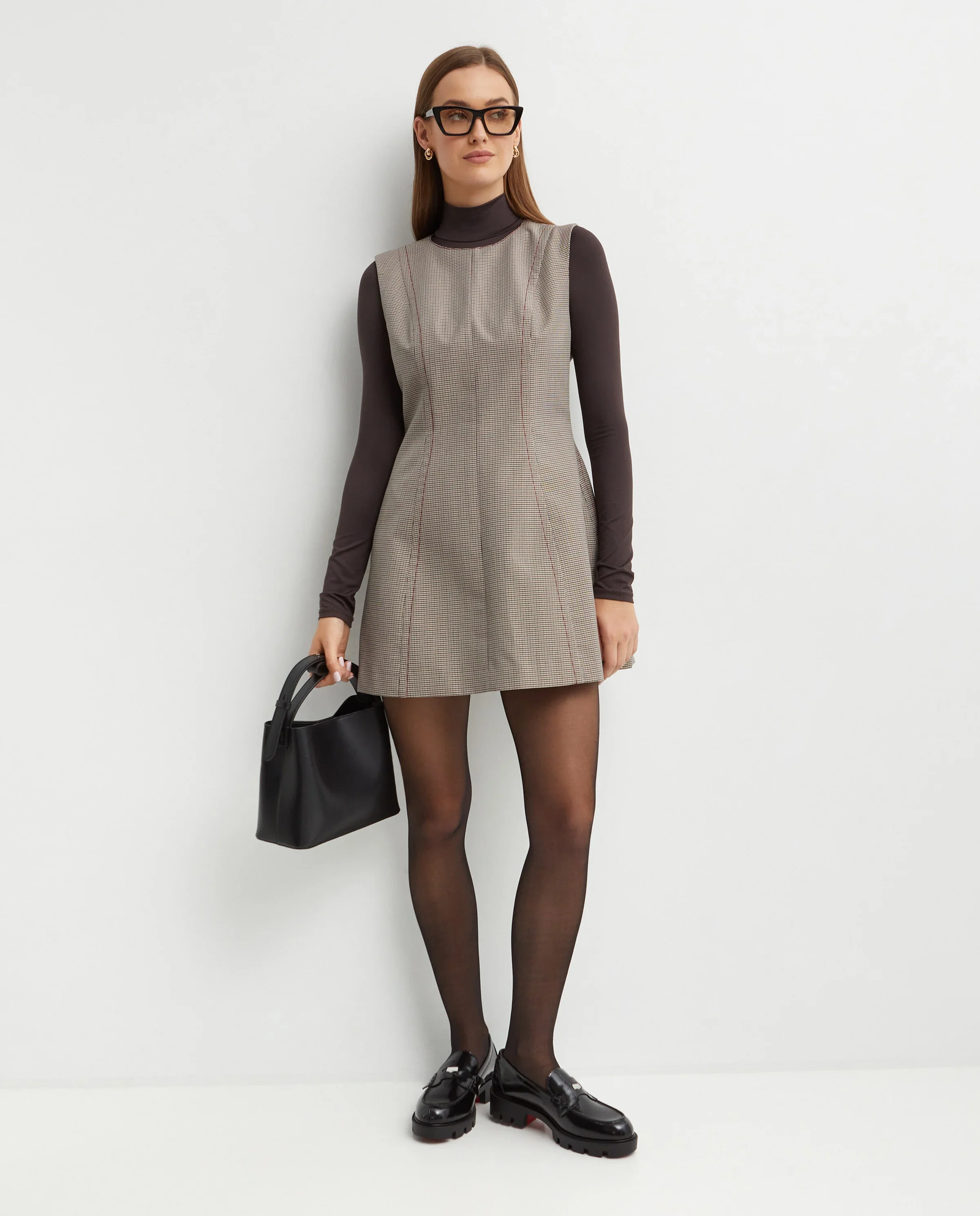 Szara sukienka mini - Image #3