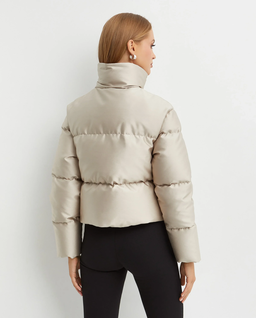 Beżowa puchowa kurtka Bonnelles - Image #4
