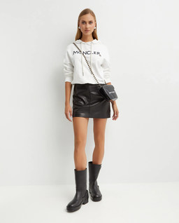 Biała bluza z logo - Image #3