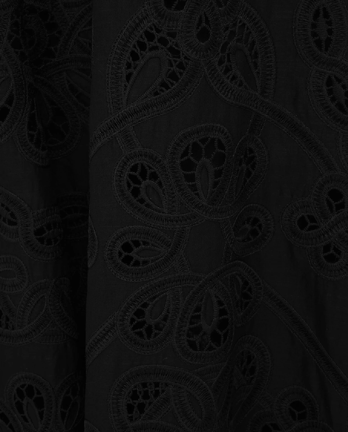 Czarna spódnica Rhiannon z haftem - Image #5