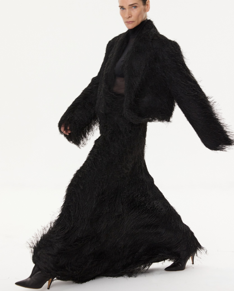 Krótka marynarka z frędzlami - Image #5