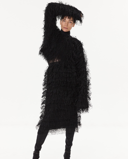 Krótka marynarka z frędzlami - Image #6