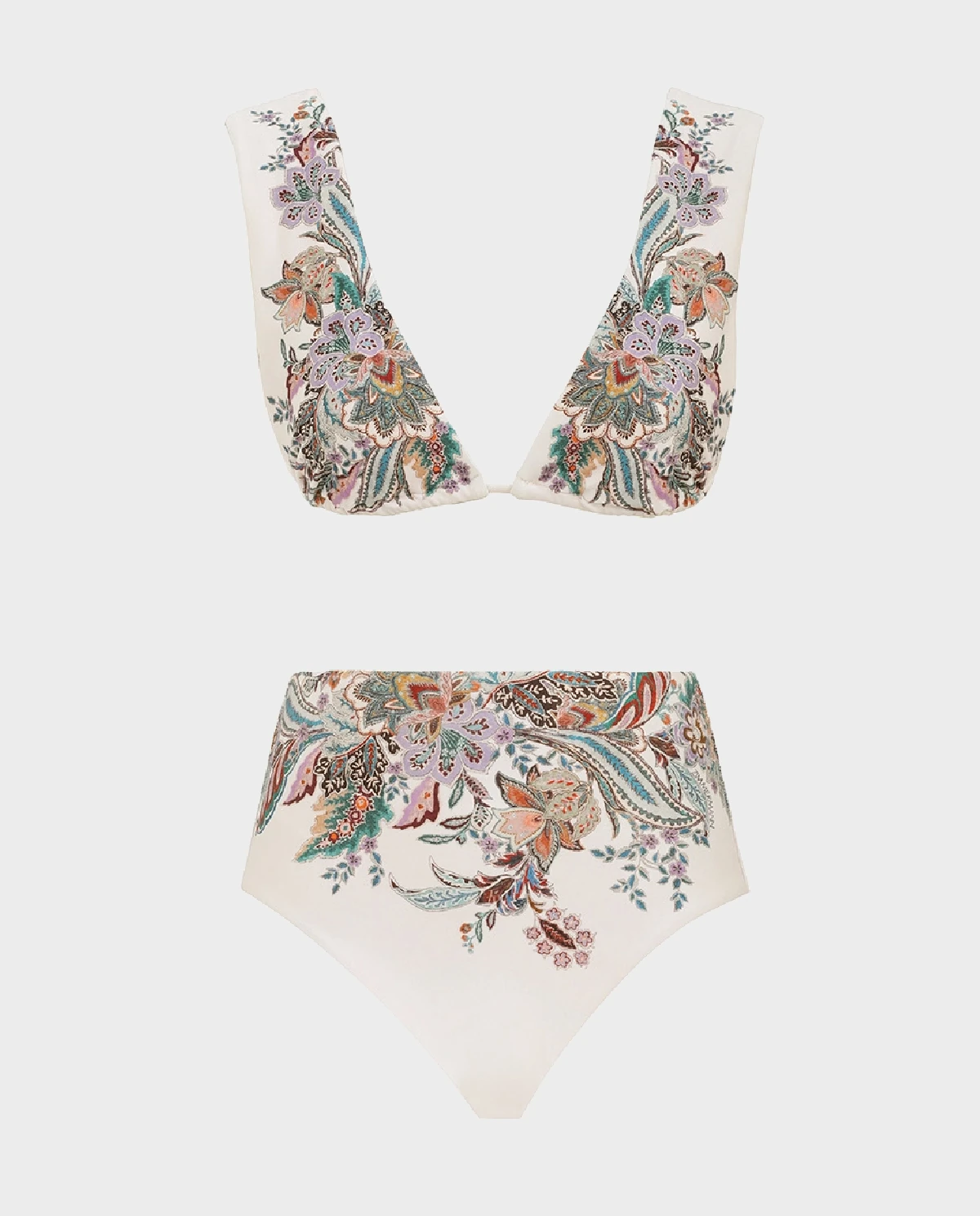 Kremowy komplet bikini Rhiannon - Image #1
