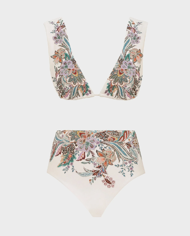 Kremowy komplet bikini Rhiannon - Image #1