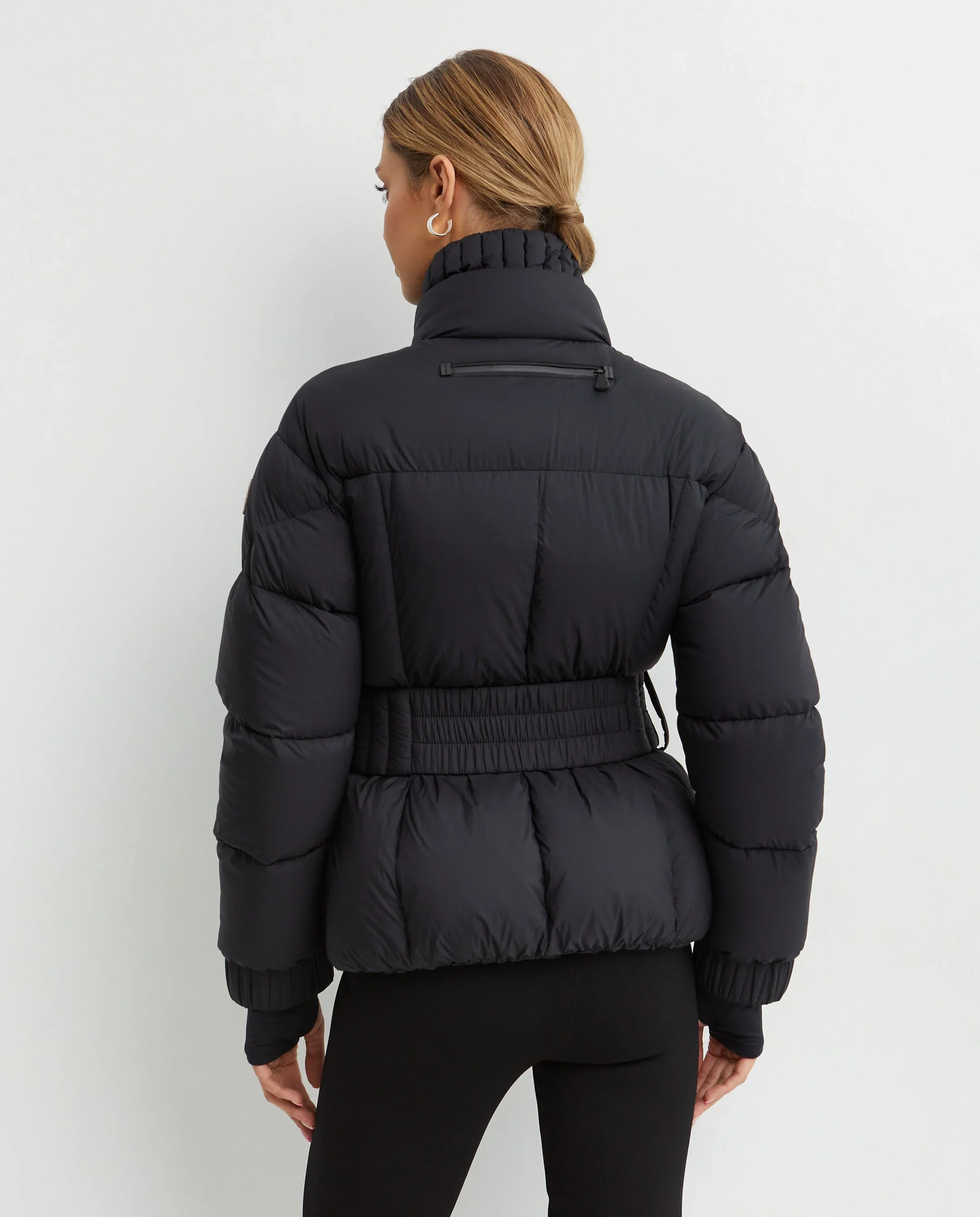 Czarna kurtka puchowa - Image #4