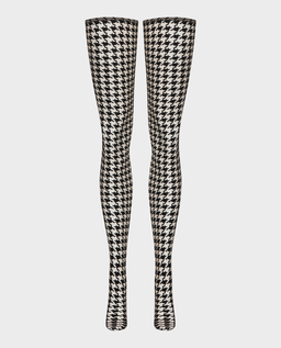 Pończochy z printem Oxford - Image #0