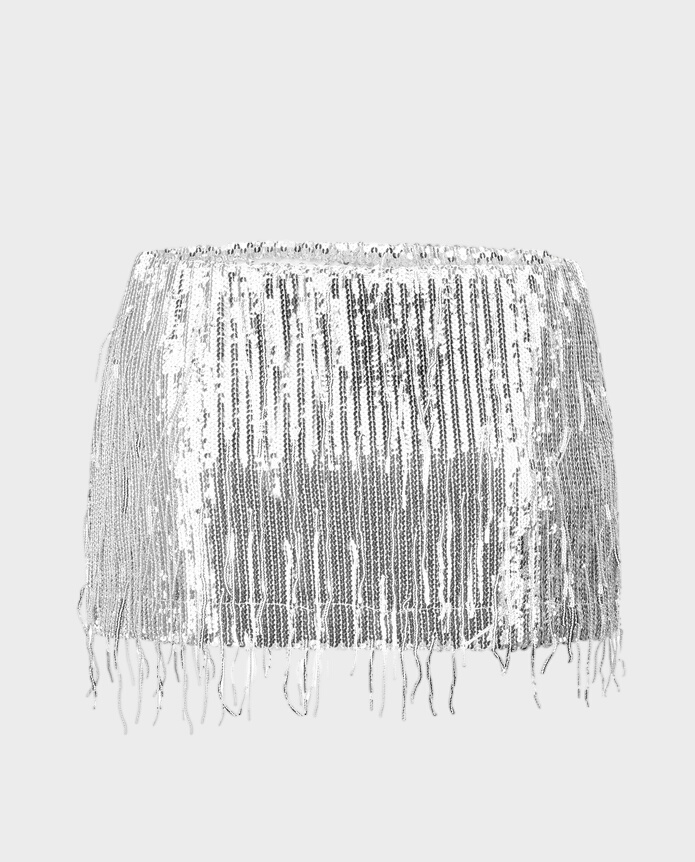 Srebrna spódnica Molly - Image #4
